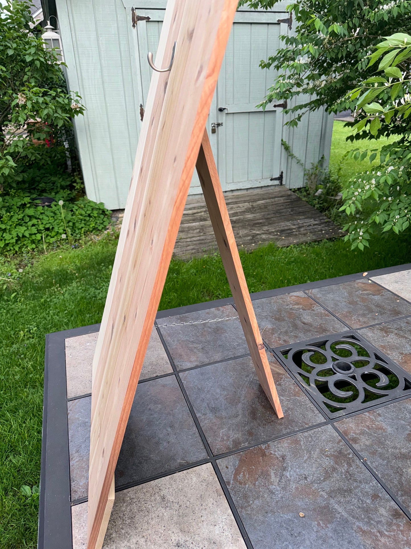 Tabletop Wreath Stand, Wreath Stand Holder Easel for DIY crafters, Gift idea for Wreath Maker, Sturdy Wreath Stand, Wreath Tutuorial Stand