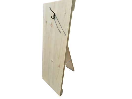 wooden wreath easel perfect for displaying wreaths signs and decor / Tabletop Display for Designing Wreath Decor