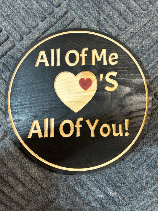 Love Sign Gift for her Gift for him Valentines Day Gift Couples gift Marriage Wedding