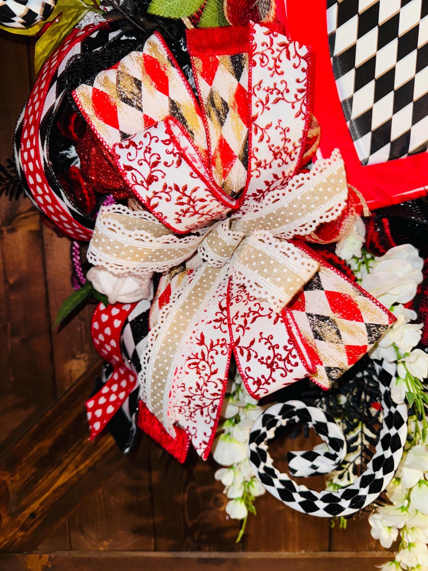Valentines Day Wreath, Front Door Decor, Valentines Day Decoration, Unique Valentines Day Wreath, Gift For Home