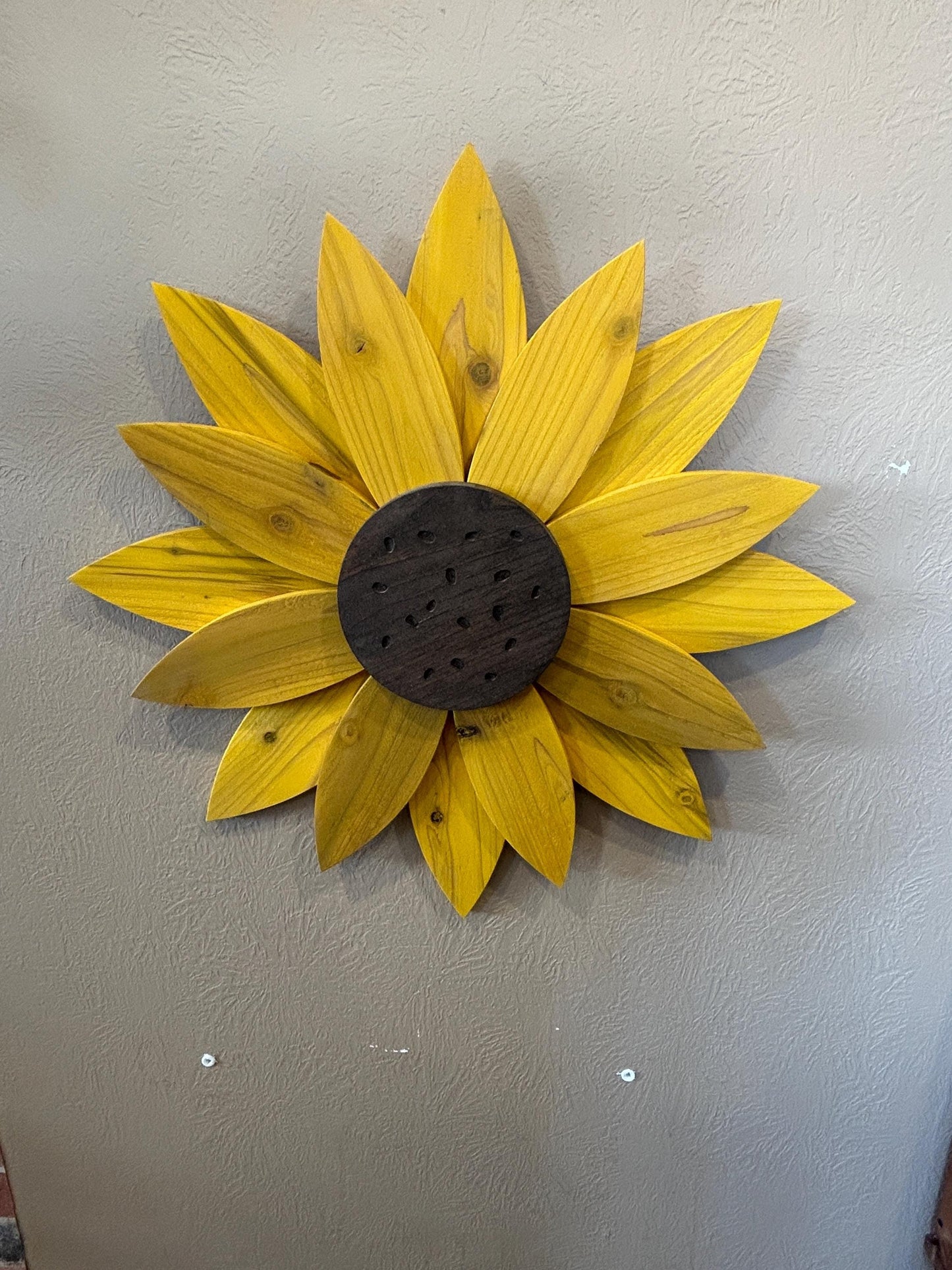 Wooden flower door hanger, Sunflower gift, Outside house decor, Gift for Home buyers, yard Decorations, Sunflower Hanging, Wood Decor, Gift